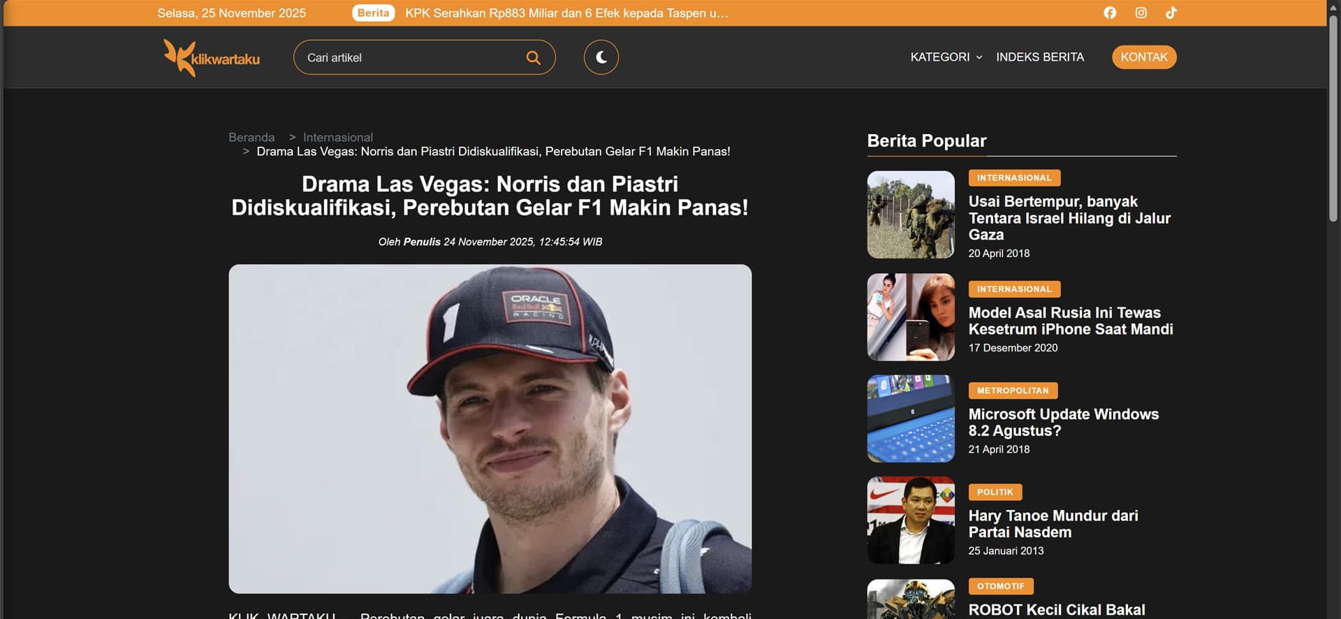 Gallery 2 untuk News Portal Website